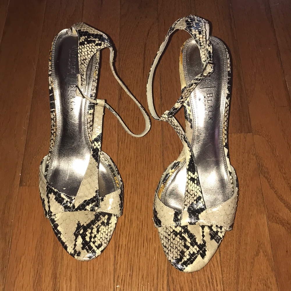 Snake Skin Heels